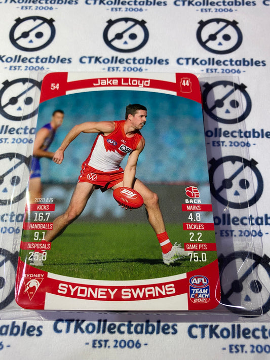2021 AFL Teamcoach Sydney Swans team set~