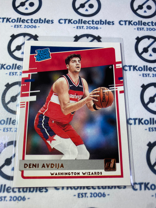 2020-21 NBA Donruss Rated Rookie Deni Avdija #205 Wizards