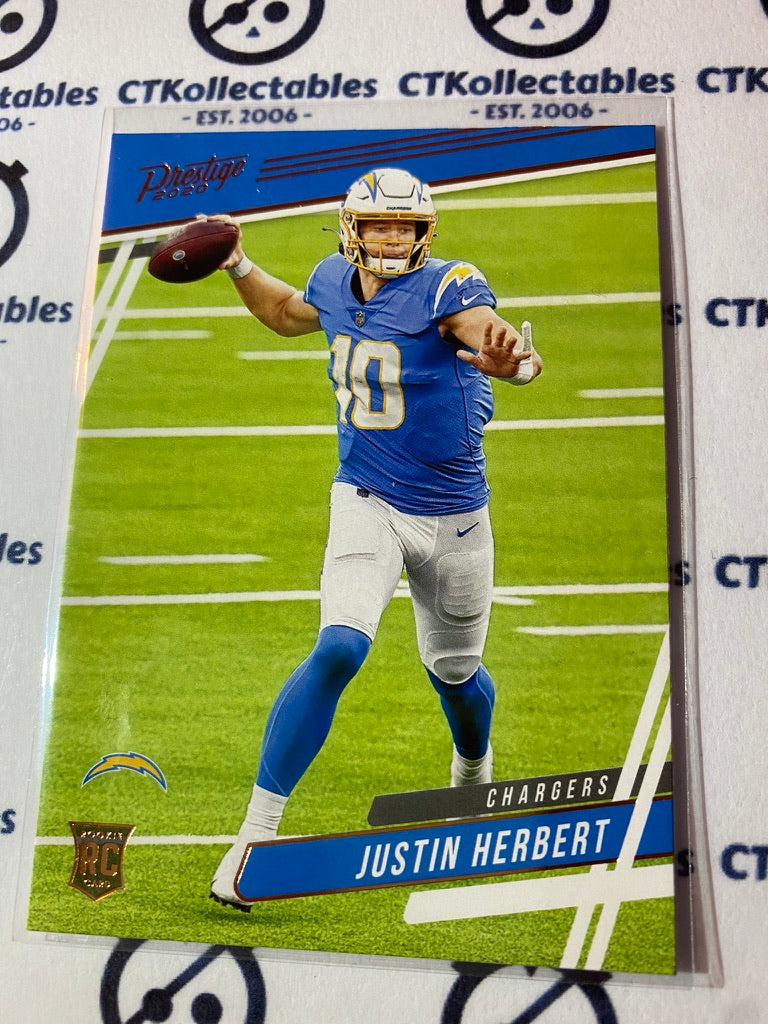 2020 NFL Chronicles Prestige Bronze Justin Herbert RC #303 Chargers