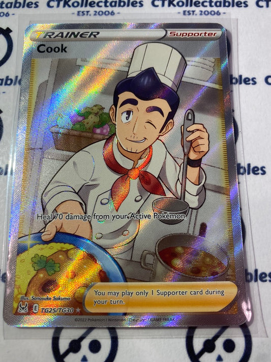 Cook V Ultra Rare Trainer Gallery #TG25/TG30 2022 Sword & Shield Lost Origin Pokemon Card