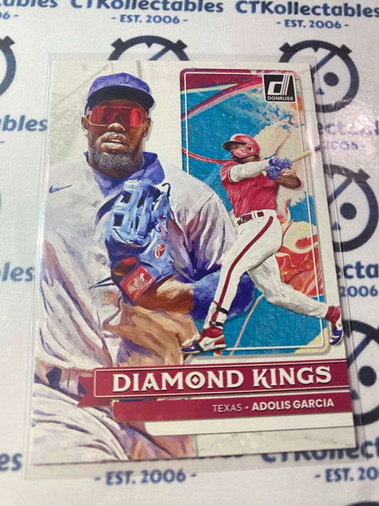 2022 Panini Donruss Baseball Diamond Kings #15 Adolis Garcia Texas