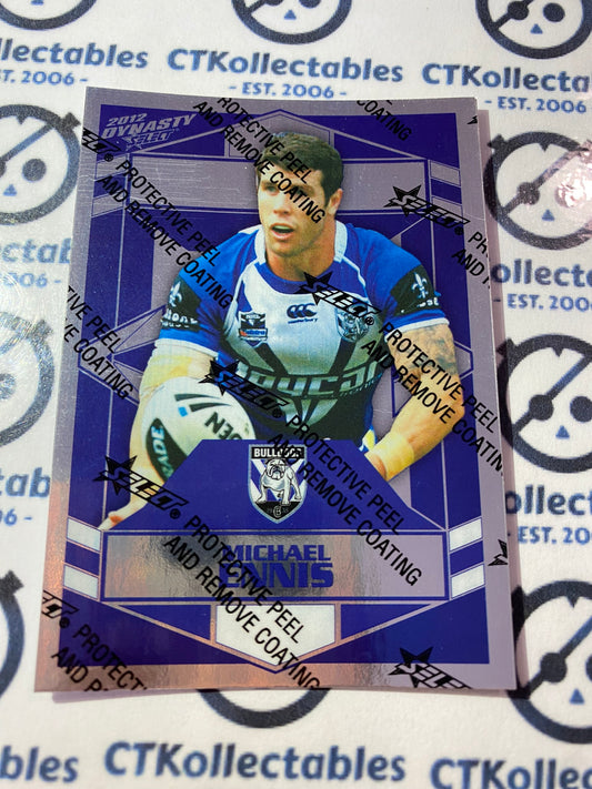2012 NRL Select Dynasty Silver Parallel #SP31 Michael Ennis Bulldogs