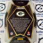 2021 NFL Panini Select Aaron Rodgers Premier Level Silver Prizm Die-cut #114 Packers