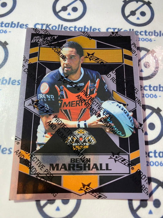 2012 NRL Select Dynasty Silver Parallel #SP192 Benji Marshall Tigers
