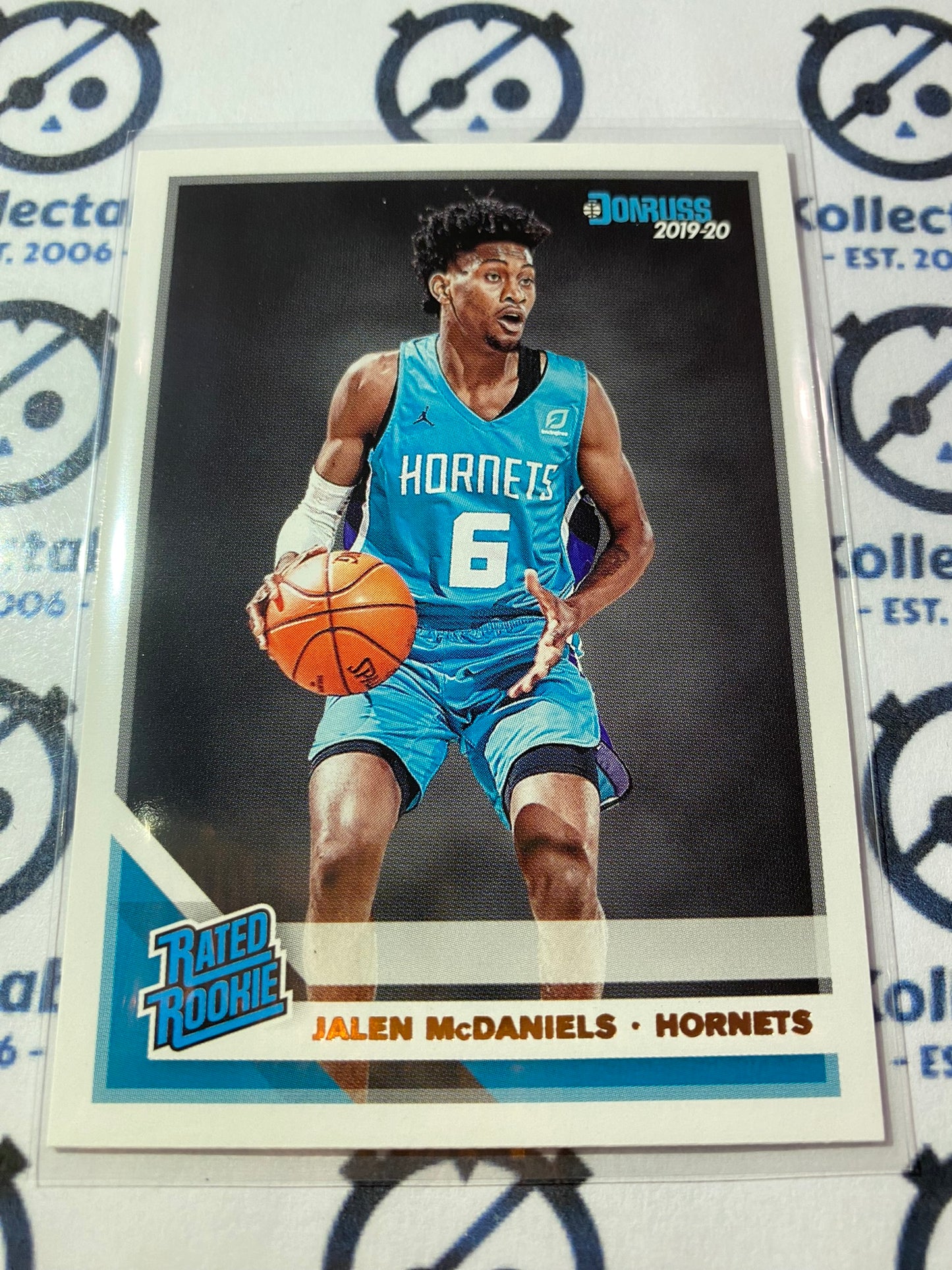 2019-20 NBA Panini Donruss Rated Rookie Jalen McDaniels #247 Hornets