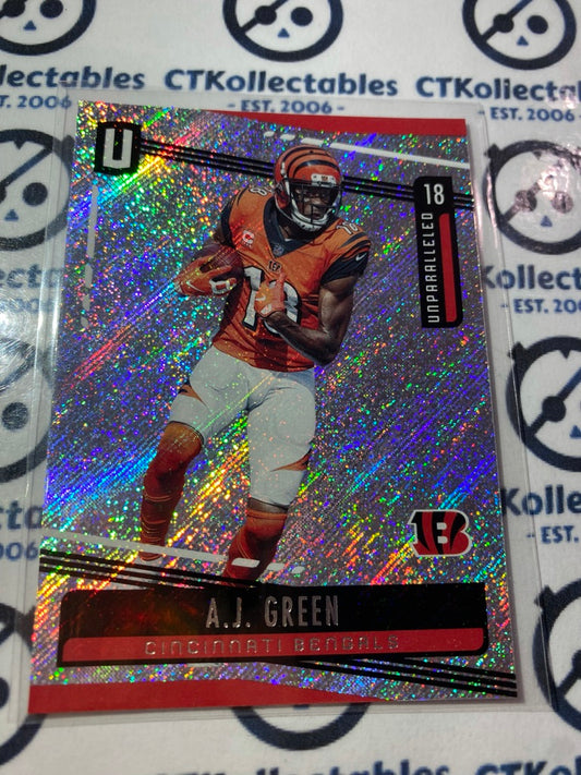 2019 Panini NFL Unparalleled A.J Green Base #36 Bengals