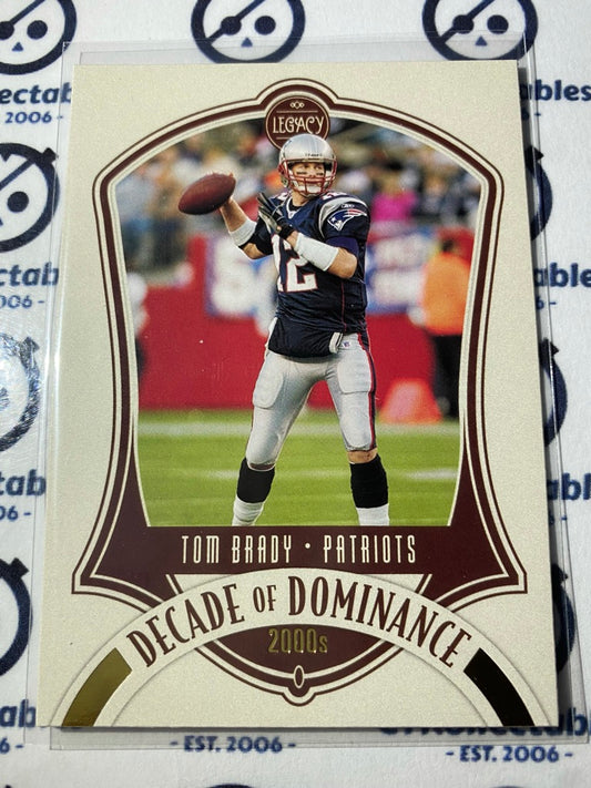 2021 NFL Legacy Decade Of Dominance Tom Brady #DD-13 Patriots