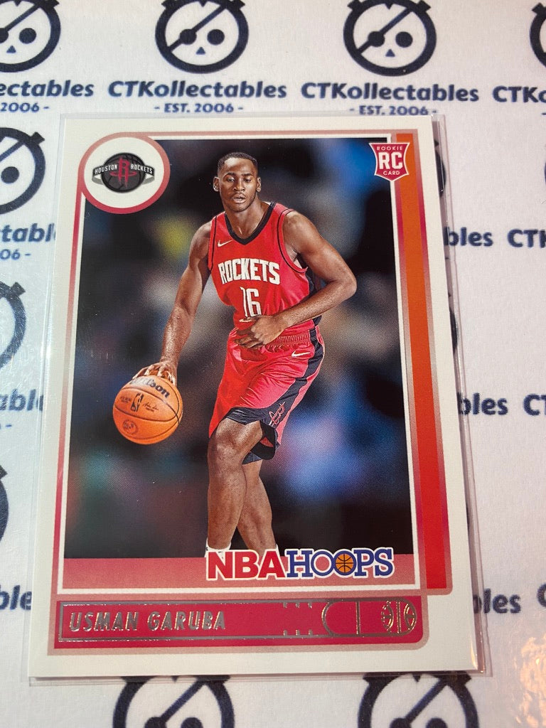 2021 Panini NBA HOOPS Rookie Card Usman Garuba #238 Rockets