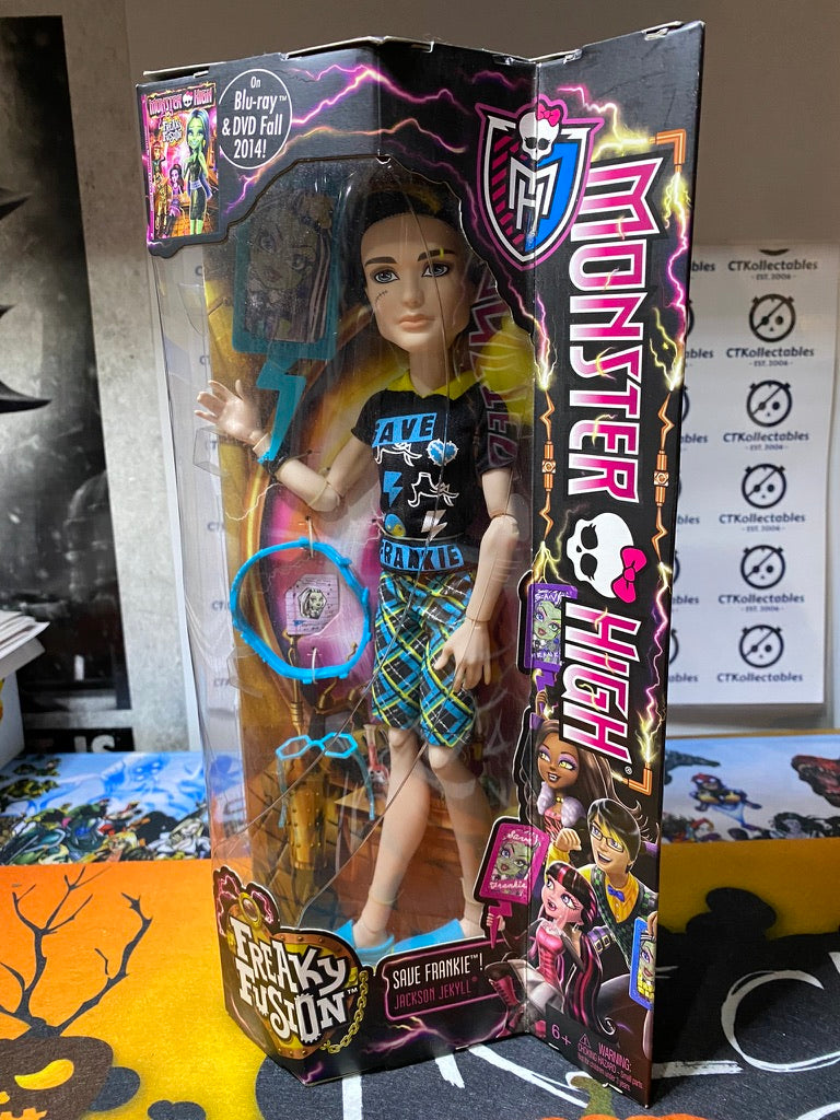 Jackson Jekyll Monster High Freaky Fusion doll BNIB 2013 RARE!