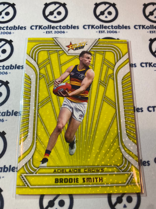 2022 AFL Footy Stars Fractured Acid Yellow - Brodie Smith FY11 #044/145