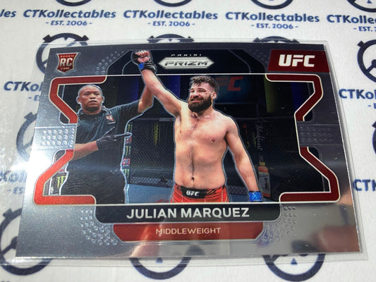 2022 UFC Panini Prizm Julian Marquez RC rookie #34 MiddleWeight