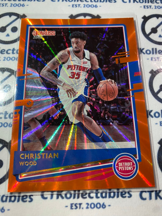 2020-21 NBA Donruss Orange Laser Chris Paul #5 Pistons