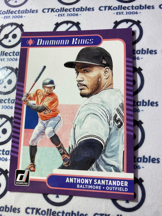 2021 Panini Donruss Baseball Anthony Santander Diamond Kings #4 Baltimore