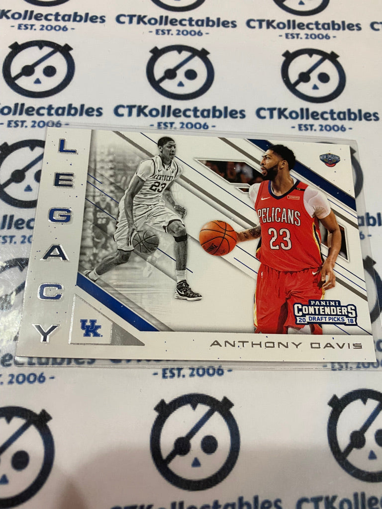 2018-19 PANINI Contenders Draft Picks Legacy Anthony Davis #2 Pelicans