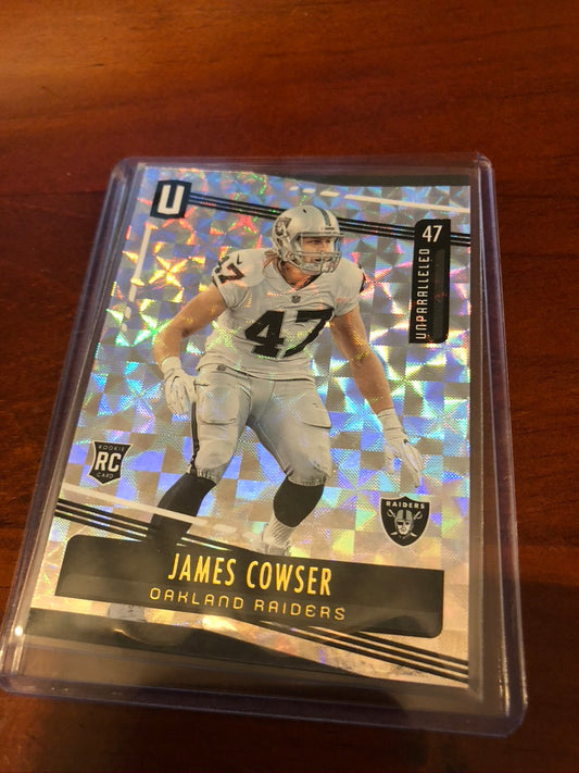 James Cowser #80 HYPER #22/35 2019 NFL Unparalleled