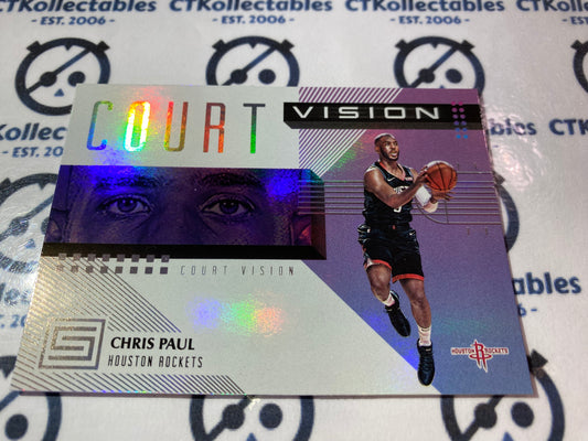 2018-19 NBA Panini Status Chris Paul Court Vision #7 Rockets