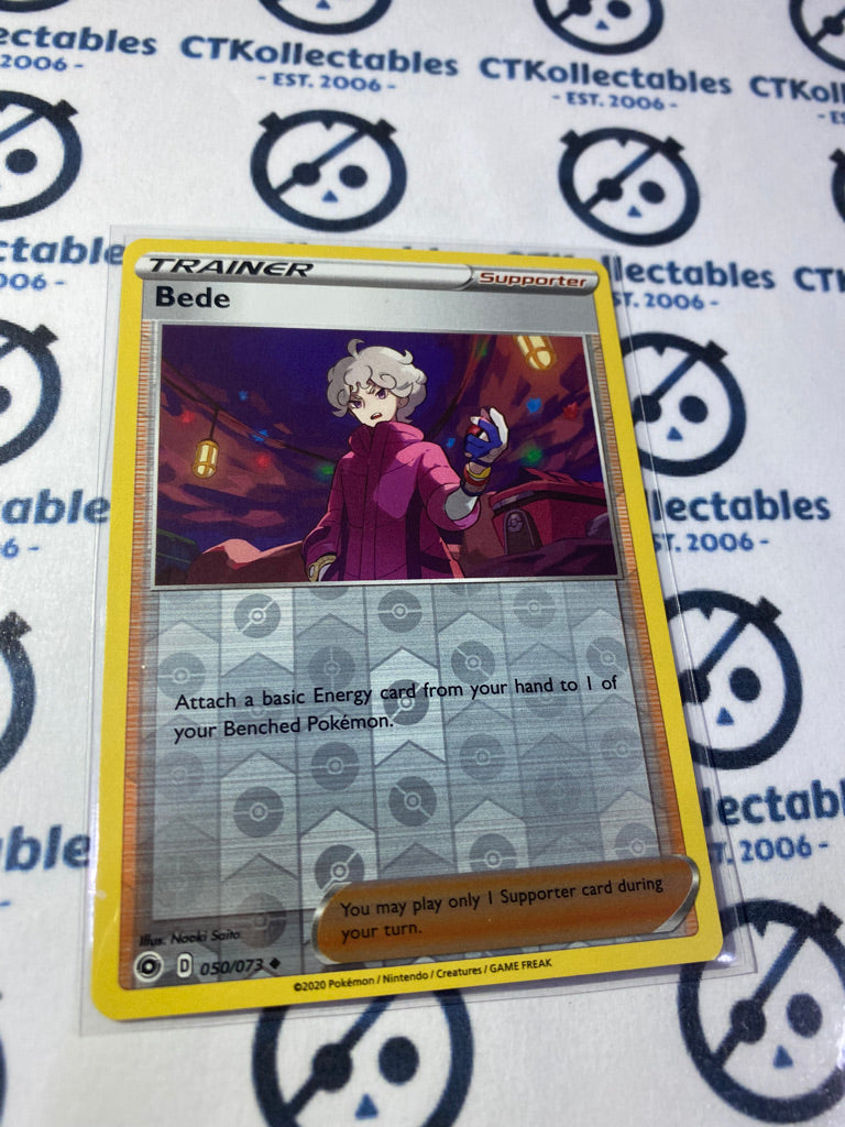 Bede #050/073 Reverse Holo Pokémon Card Champions Path