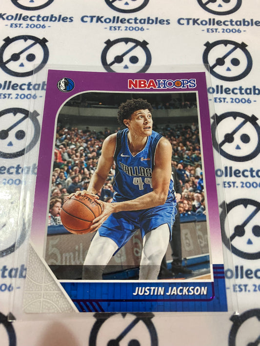 2019-20 NBA Hoops Purple Justin Jackson #44 Mavericks