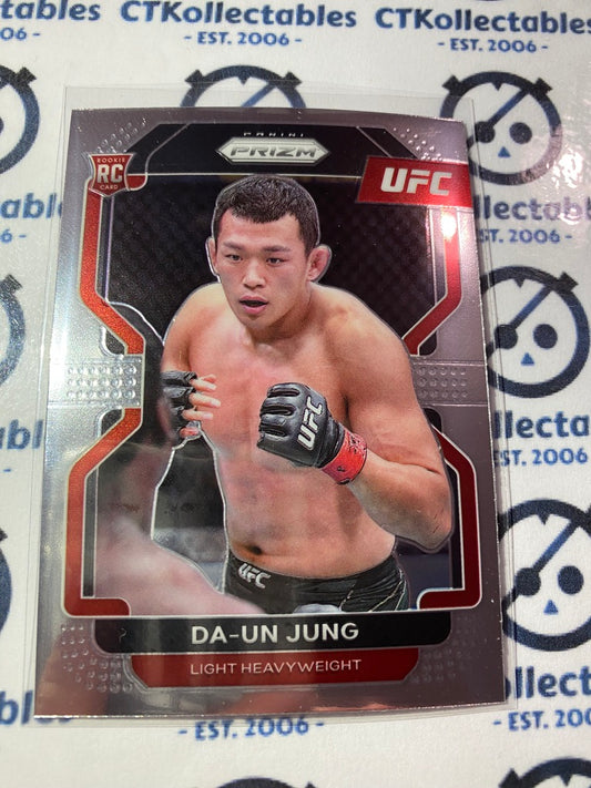 2022 UFC Panini Prizm Da-Un Jung RC rookie #151