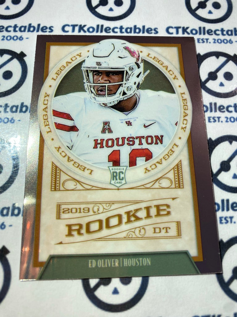 2019 Nfl Panini Legacy Ed Oliver Rookie Premium #165 Bills