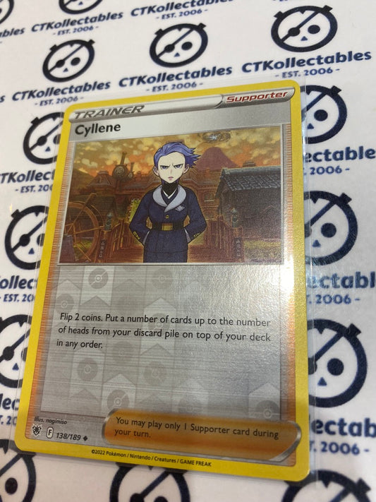 Cyllene Reverse Holo #138/189 2022 Sword & Shield Astral Radiance Pokemon Card