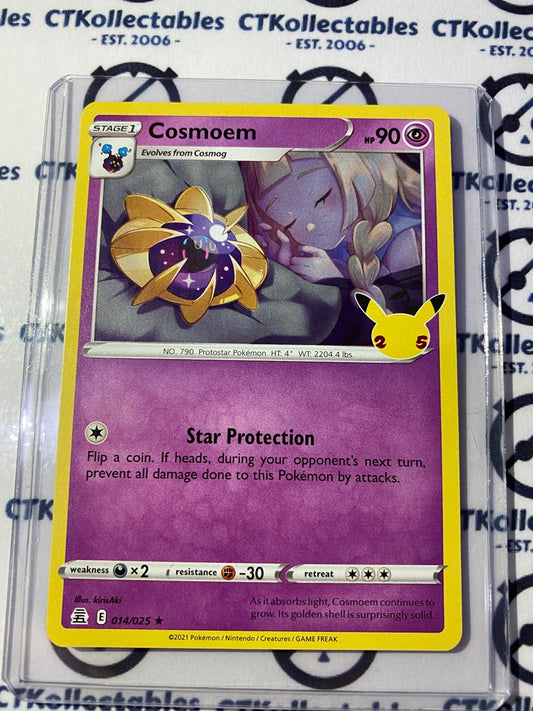 Cosmoen Holo Rare #014/025 Pokemon Celebrations 25th Anniversary