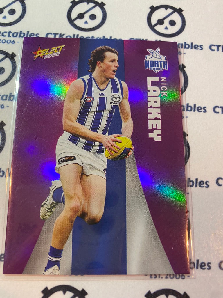 2022 AFL Footy Stars Purple Parallel - Nick Larkey PS115