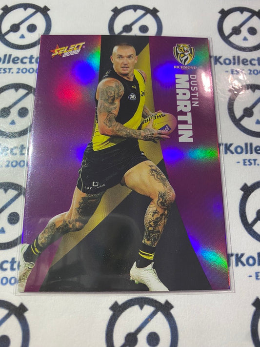 2022 AFL Footy Stars Purple Parallel - Dustin Martin PP138