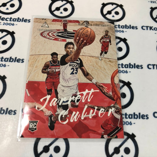 Jarret Culver RC #137 2019-20 NBA Chronicles Luminance