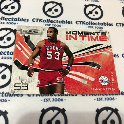 2009-10 NBA Rookies & Stars Darryl Dawkins #029/100 Grizzlies