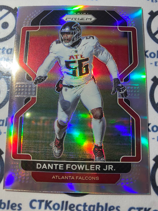 2021 NFL Panini Prizm Dante Fowler Jr. Silver Prizm #327 Falcons