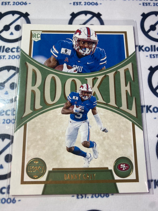 2022 NFL Panini Legacy Danny Gray Rookie #170 49ers RC