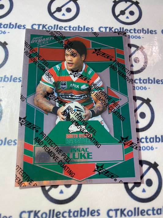 2012 NRL Select Dynasty Silver Parallel #SP157 Issac Luke Rabbitohs
