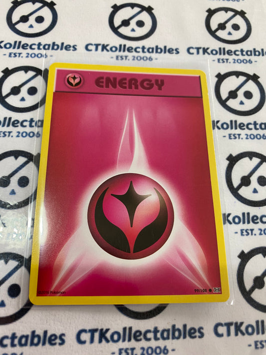Fairy Energy #99/108 Base Pokémon Card XY EVOLUTIONS