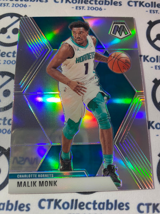 2019-20 Panini Mosaic Malik Monk Silver Prizm #112 Hornets