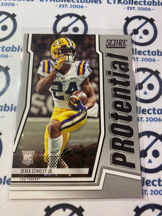 2022 NFL Panini Score Derek Stingley Jr. Potential P-DS Texans