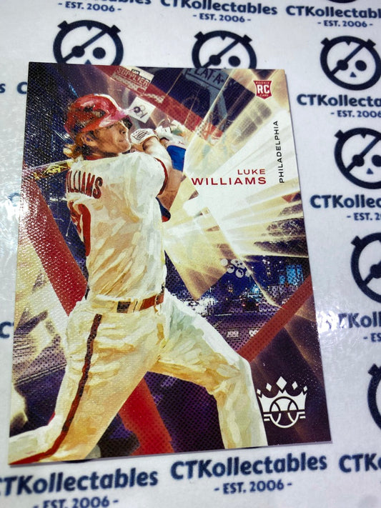 2022 Panini Diamond Kings Baseball Luke Williams RC Level I Philadelphia