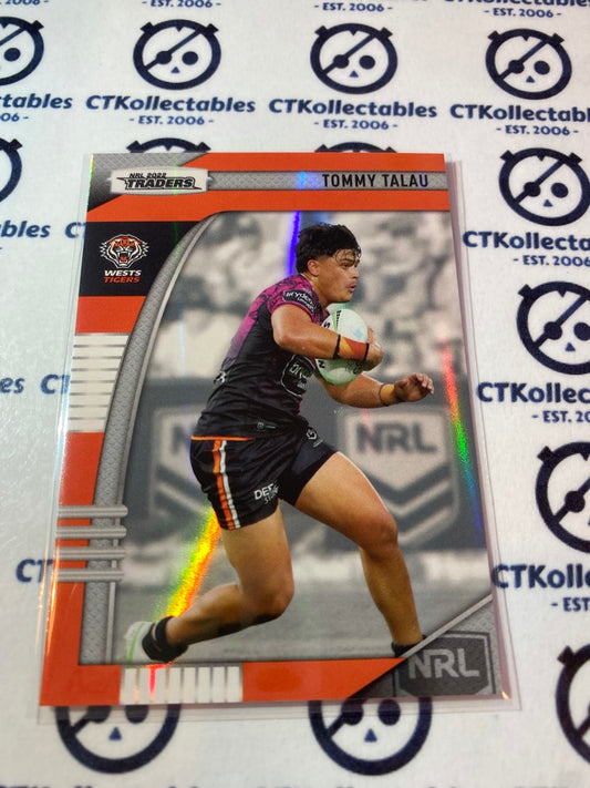 2022 TLA NRL Traders Silver Parallel - PS 157 Tommy Talau