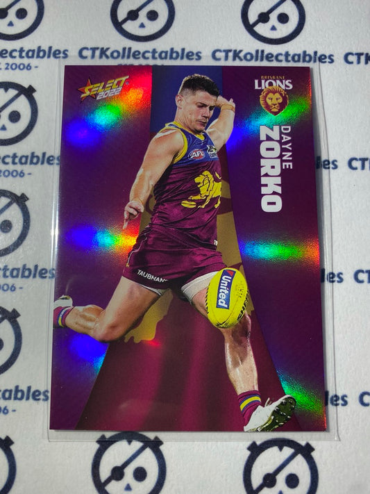 2022 AFL Footy Stars Purple Parallel- Dayne Zorko PP21