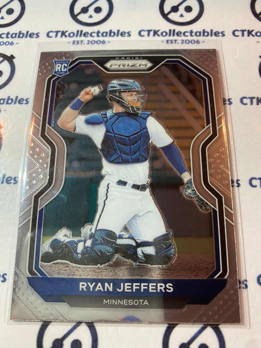 2021 Panini Prizm Baseball Ryan Jeffers Rc Rookie card #30 Minnesota