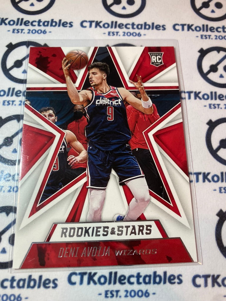 2020-21 NBA Panini Chronicles Rookies & Stars Deni Avdija RC #672 Wizards