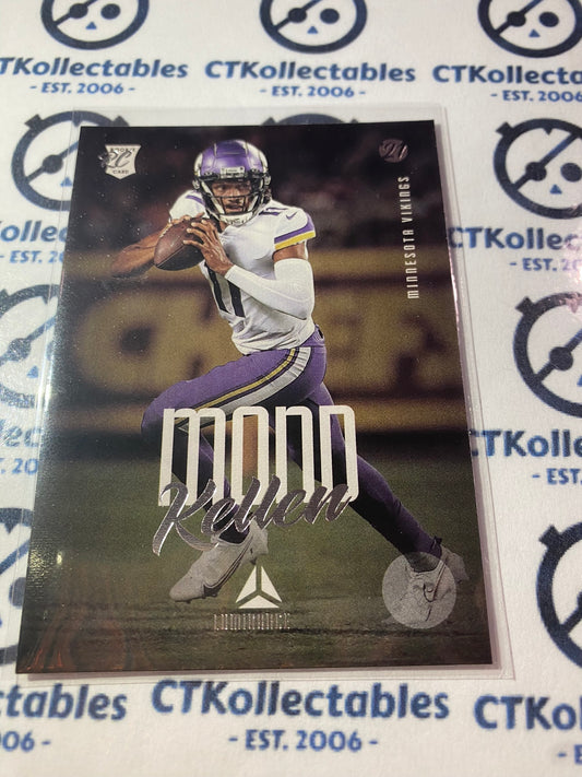 2021 NFL Chronicles Luminance Kellen Mond Rookie Card RC #206 Vikings