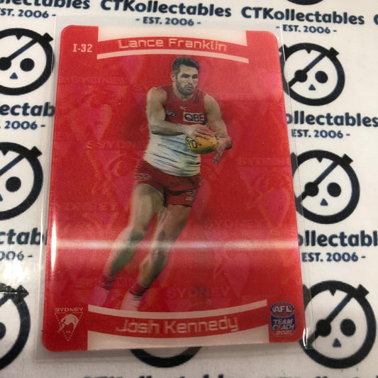 2021 AFL Teamcoach Lance Franklin/Josh Kennedy 3D Icons I-32