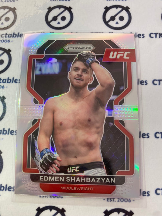 2022 UFC Panini Prizm Edmen Shahbazyan Silver Prizm #133 Middleweight