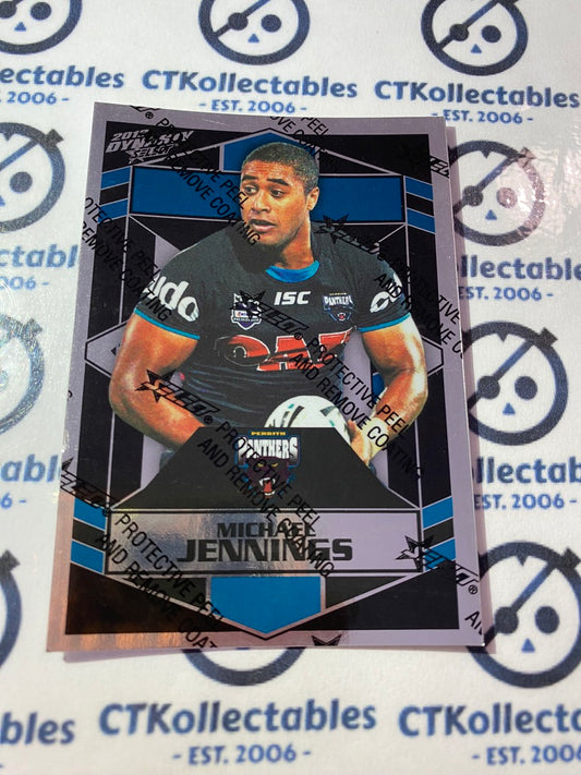 2012 NRL Select Dynasty Silver Parallel #SP129 Michael Jennings Panthers