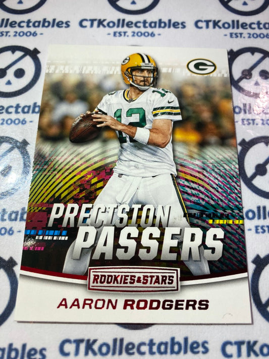 2018 NFL Panini Rookies & Stars Aaron Rogers Precision Passers #PP-2 Packers