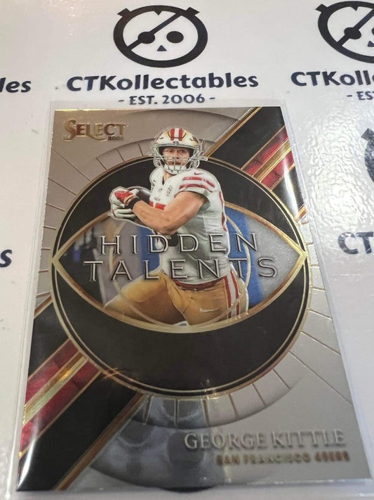 2021 NFL Panini Select George Kittle Hidden Talents #HT-17 49ers