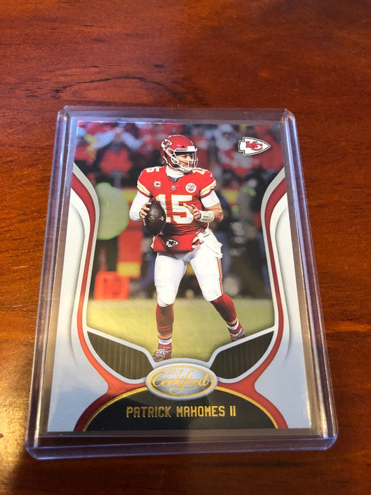 Patrick Mahomes II 2019 Certified Base #40