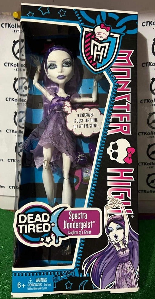 Spectra Vondergeist - Daughter of a ghost Monster High "Dead Tired" Doll