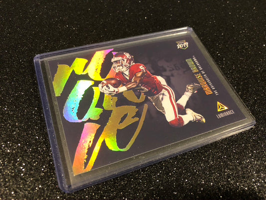 Marquise Brown Luminary ROOKIE Rc #L7 2019 Luminance